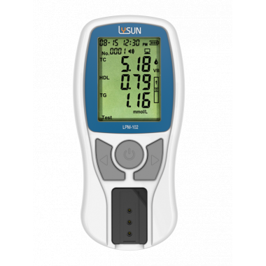 Blood Lipid 3 in 1 Analysis Meter for TC, TG, HDL Test POCT Analyzer