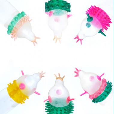 Custom Spiral Spike Condom manufacturers