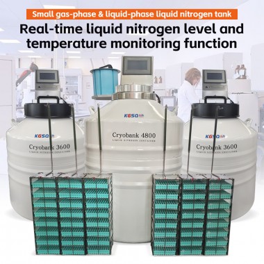 Czech Republic stem cell sample bank  KGSQ nitrogen freezer