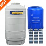 Liquid Nitrogen Cryogenic Storage Container Semen Dewar