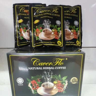 CAVERFLO NATURAL HERBAL COFFEE 25g X 10 Pkt