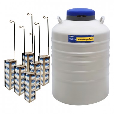 50L dewar tank for liquid nitrogen Caliber 125mm